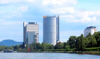 Blick zum ehemaligen Bundesviertel in Bonn