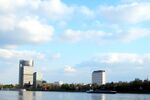 Blick zum ehemaligen Bundesviertel in Bonn