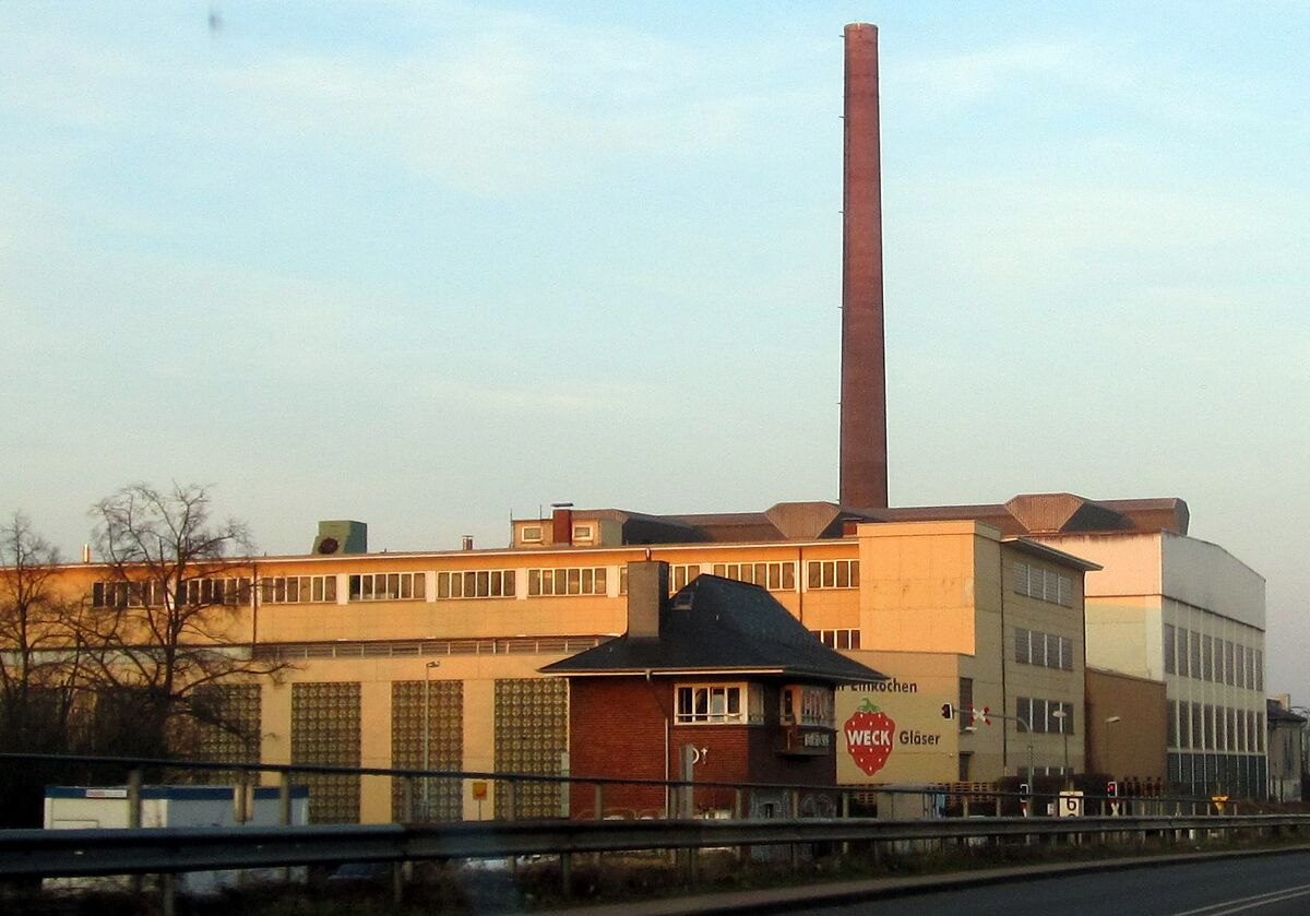 Weck-Glaswerk in Duisdorf –