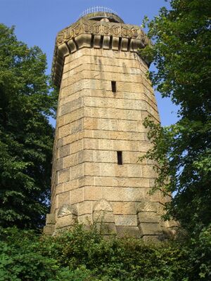 Jugendstil Bismarckturm in Bad Godesberg