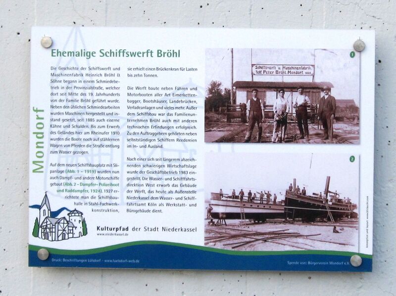 Datei:Kulturpfad Niederkassel - Schiffswerft Bröhl IMG 0148.jpg